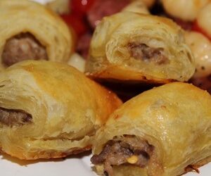 Pastry Puff Sausage Rolls