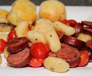 Gnocchi Skillet with Sausage & Tomatoes